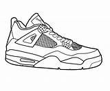 Coloring Jordan Pages Shoes Shoe Kids Adults Popular sketch template