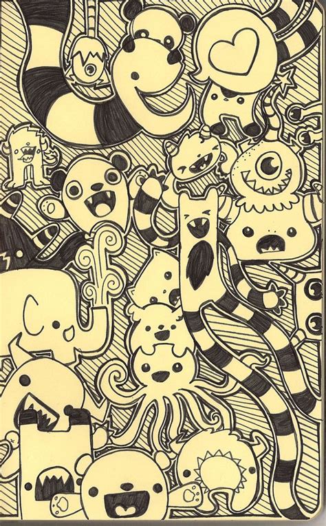 94 Best Images About Doodle Art Monsters On Pinterest