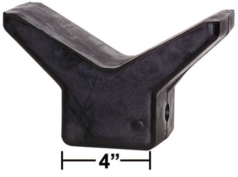 yates  style bow stop  rubber  span  shaft size winchposts bowstops boat
