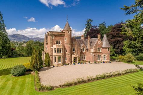 spectacular scottish castles  estates  sale country life