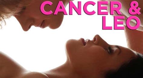 cancer and leo compatibility in sex love and friendship