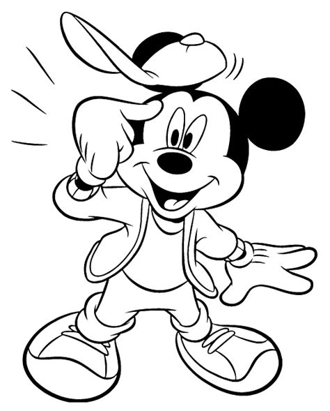 mickey mouse coloring pages  coloring pages  print