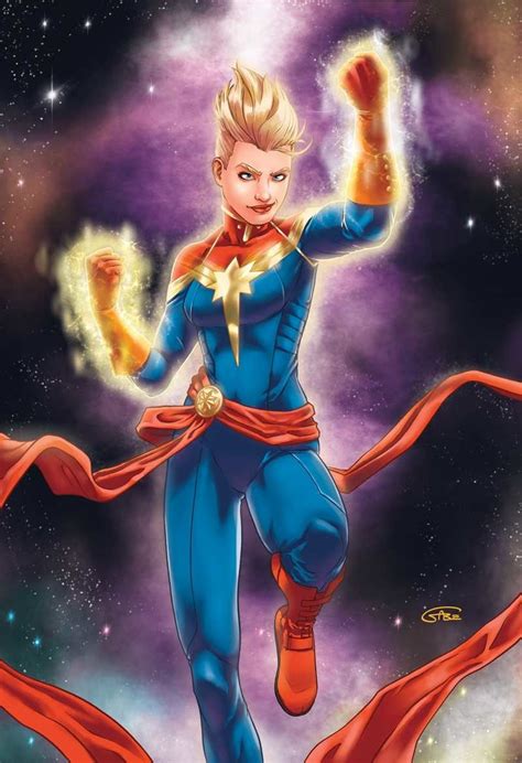 Captain Marvel Carol Danvers Gabe Bush On Artstation At