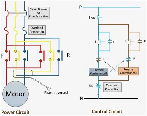 reverse dc motor wiring diagram