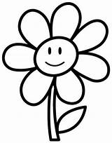 Coloring Pages Flowers Flower Color Print Printable Getcolorings sketch template