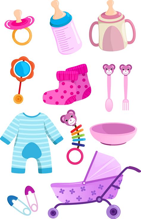 baby stuff pictures clipart