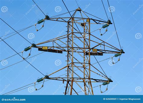 medium voltage power lines stock image image  surge