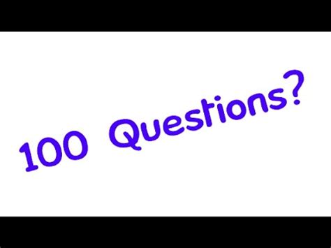 answering  questions youtube
