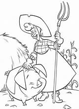 Coloring Old Lady Pages Woman Prairie Range Who Lived Getcolorings There Grandmother Piggy Shoe sketch template