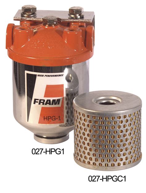 fram fuel filter element  keyser manufacturing