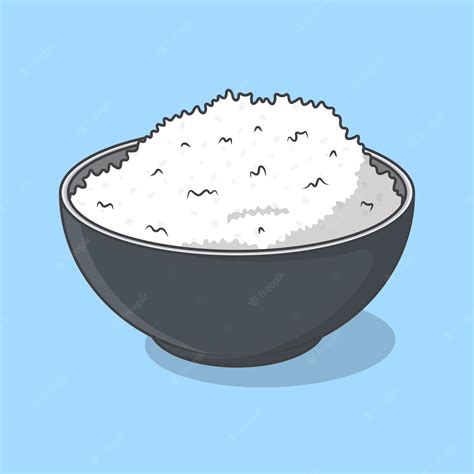 animated bowl  rice