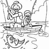 Fishing Together Coloring Pages Surfnetkids sketch template