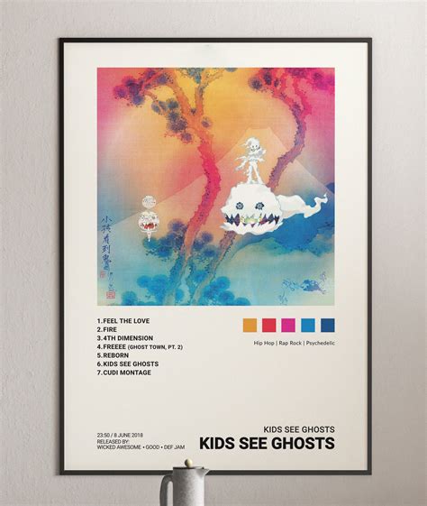 kids  ghosts kids  ghosts kanye west kid cudi album cover