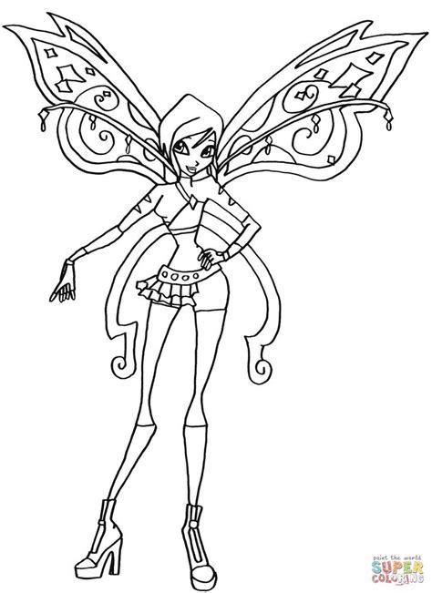 rainbow fairy coloring pages