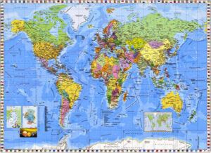 printable world map poster  kids
