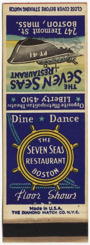 seas restaurant digital commonwealth