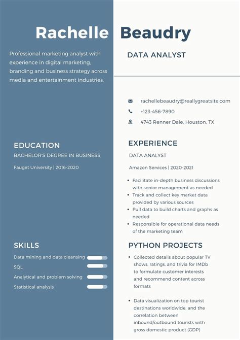 awesome data analyst resumes tips  standing