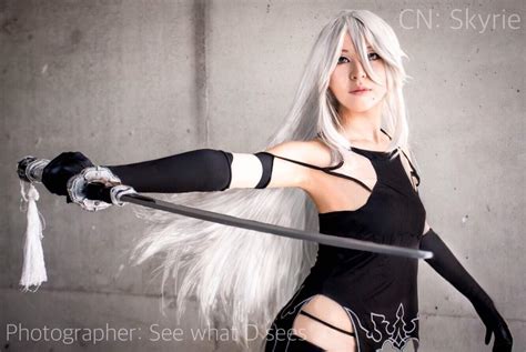 Nier Automata A2 Cosplay Meme Painted