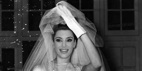 kim kardashian s wedding dress revealed with the magic of photoshop
