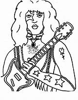 Kiss Coloring Band Pages Paul Stanley Rock Colouring Printable Book Color Getcolorings Logo Drawing Getdrawings Template Sketch sketch template