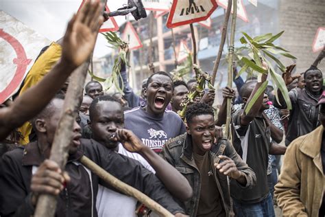 deadly kenya protests  opposition alleges vote hacking shine news