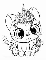 Coloring Pages Kids Cat Adults Printables sketch template