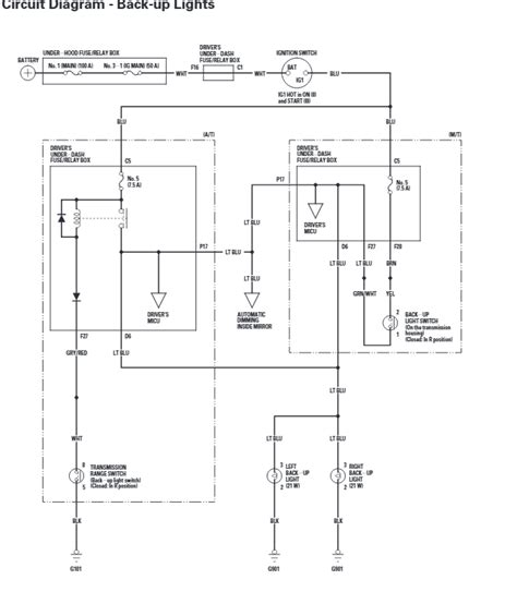 acura tsx wiring diagram wiring diagram
