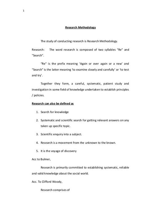 research methodology examples  research methodology