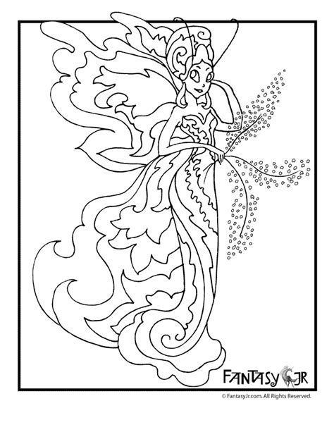 beautiful wings butterfly fairy fairy coloring pages fairy coloring