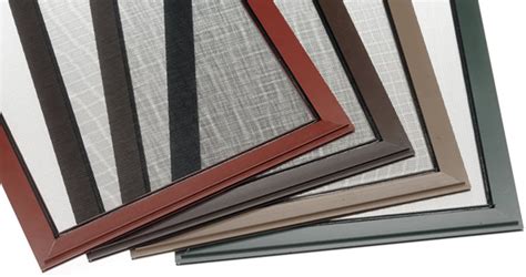 types  window screen frames  solana beach north county mobile screen