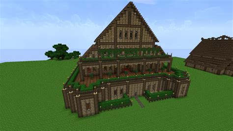 New Medieval Project Big Manor House Minecraft Blog