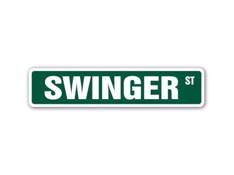 Swinger Street Sign T Wife Swap Sex Sexy Club Screw