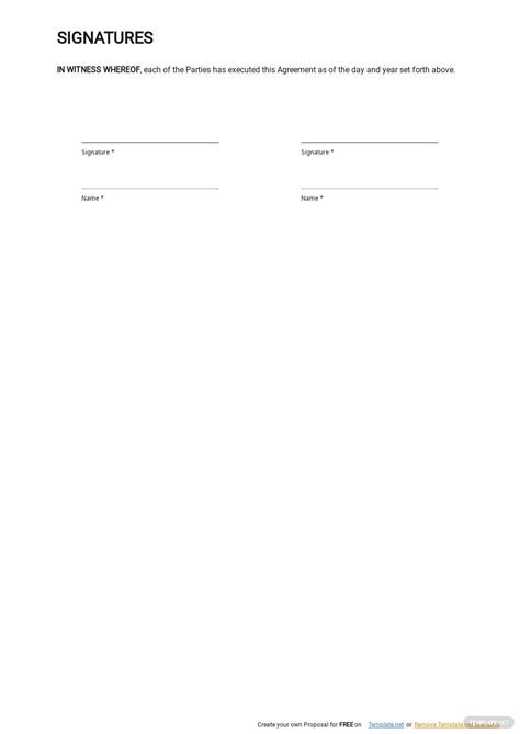 design service agreement template templatenet