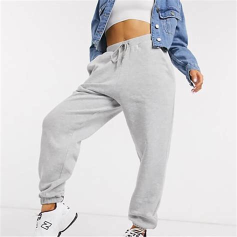 oversized grey joggers qyoure