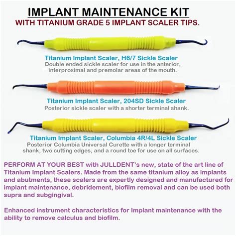 julldent  implant maintenance kit jull dent