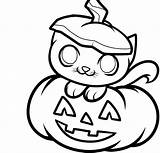 Pumpkin Kids Drawing Coloring Pages Halloween Scary Getdrawings sketch template
