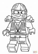 Ninjago Coloring Pages Golden Ninja Printable Lego Getcolorings Color Print Old sketch template