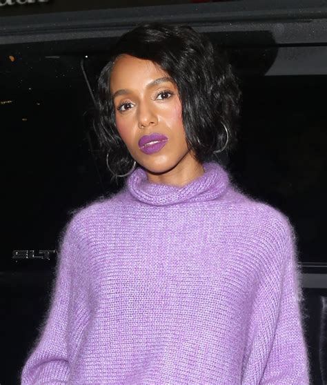 gorgeous kerry washington pretty in purple at the today