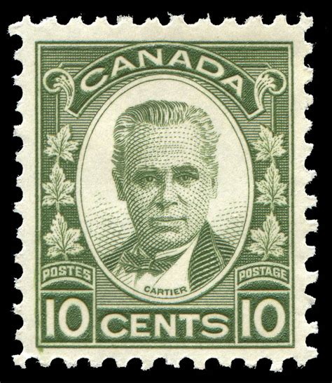 cartier canada postage stamp