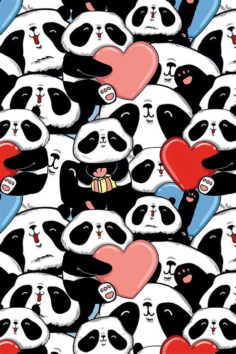 Wallpaper Pandas 😍🐼 ️ Fondos De Pantalla Panda Arte De Panda