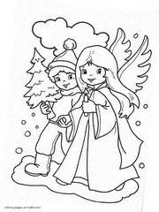 aesthetic coloring pages christmas christmas  coloring pages