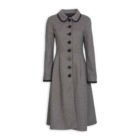 buy truworths grey dress coat  truworths