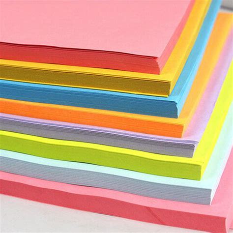 mm  mmcoloured card craft paper  sheets printer copier