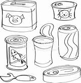 Canned Freeimages sketch template