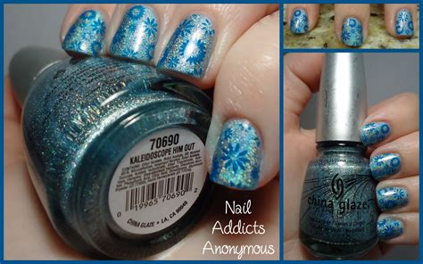 nail addicts anonymous notd blue on blue