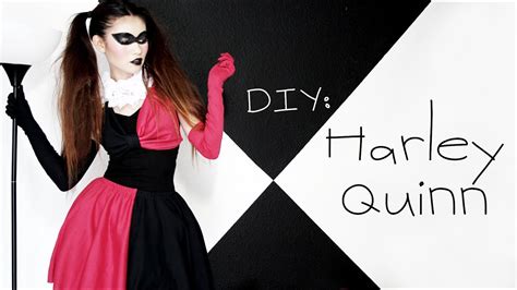 diy harley quinn costume {halloween} youtube
