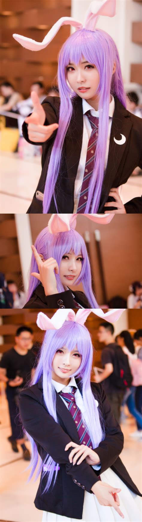bunny girl reisen inaba cosplay exceedingly cute sankaku complex