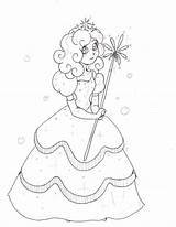 Glinda Coloring Pages Witch Oz Wizard Good Wicked Doodle Deviantart Getcolorings Getdrawings sketch template