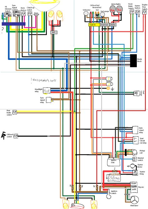 yamaha maxim xj wiring diagram wiring library
