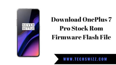 oneplus  pro stock rom firmware flash file techswizz